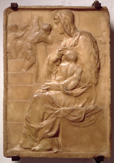 Madonna of the Stairs by Michelangelo Buonarroti